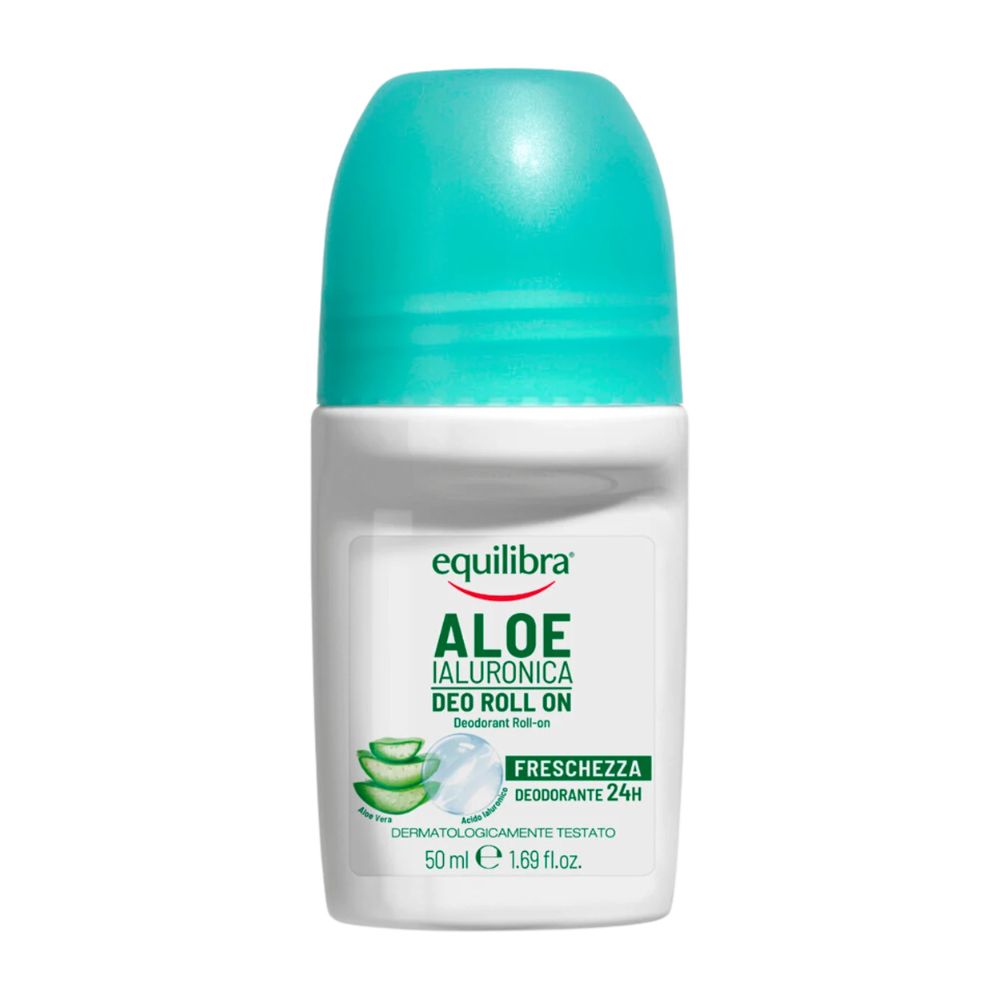 Equilibra Aloesowy dezodorant w kulce z kwasem hialuronowym 50 ml