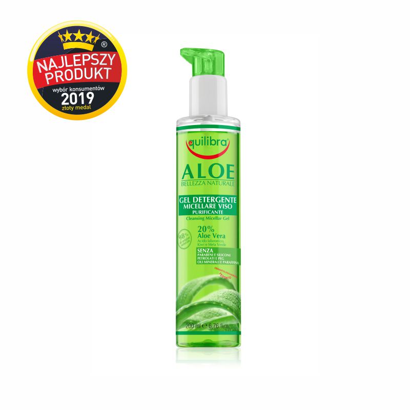 EQUILIBRA ALOE ŻEL MICELARNY OCZYSZCZAJĄCY 200ML