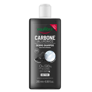 Equilibra Oczyszczający szampon do włosów z aktywnym węglem 250 ml