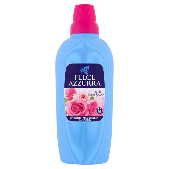 Felce Azzurra Płyn do płukania tkanin o zapachu róży i lotosu 2 l (30 prań) main product photo