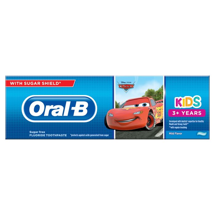 Oral-B Kids „Auta” Pasta do zębów 75ml, 3+ lat main product photo