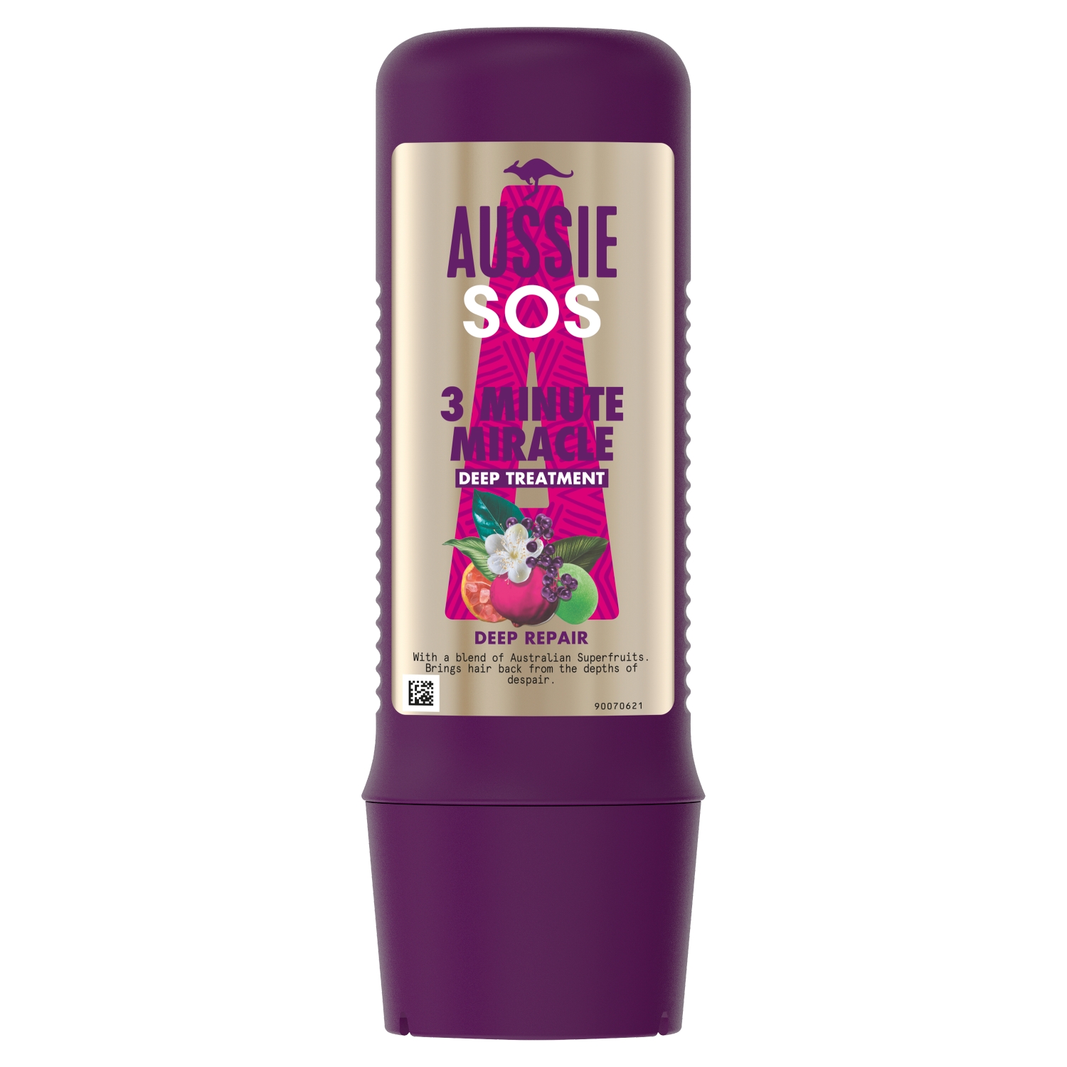 AUSSIE SOS ODŻ DEEP REPAIR 3MIN 225 ML main product photo
