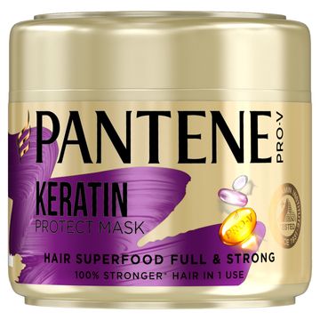 Pantene Pro-V Superfood Full&Strong Keratynowa maska do włosów, 300ml