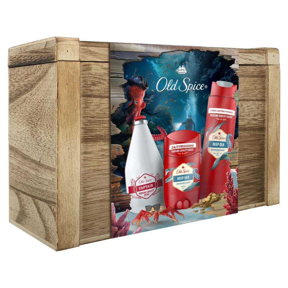 Old Spice Captain Trasure Chest zestaw podarunkowy 1 sztuka