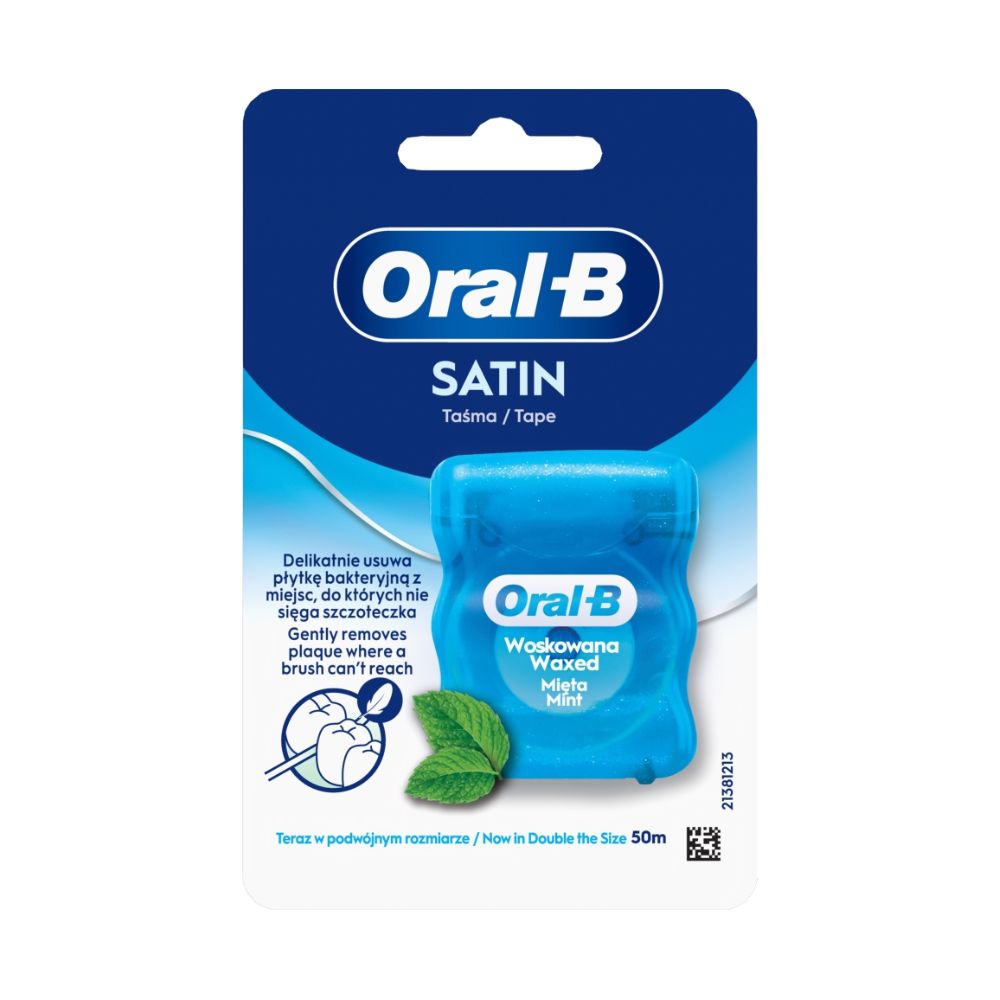 Oral-B Satin Tape 50 m nić dentystyczna 1 sztuka