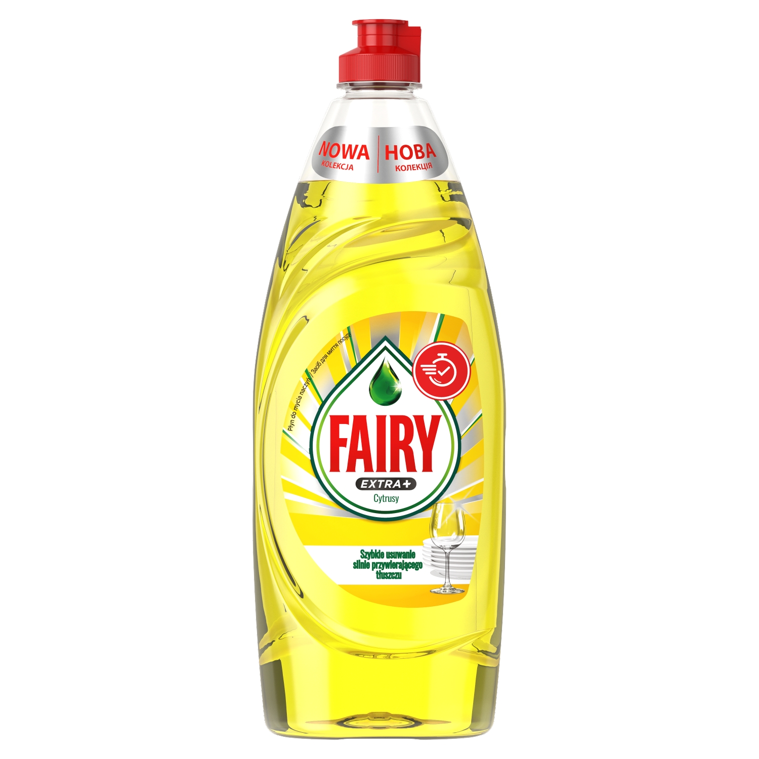 FAIRY PŁYN D/NACZYŃ EXTRA+ CYTRUSY 650ML main product photo