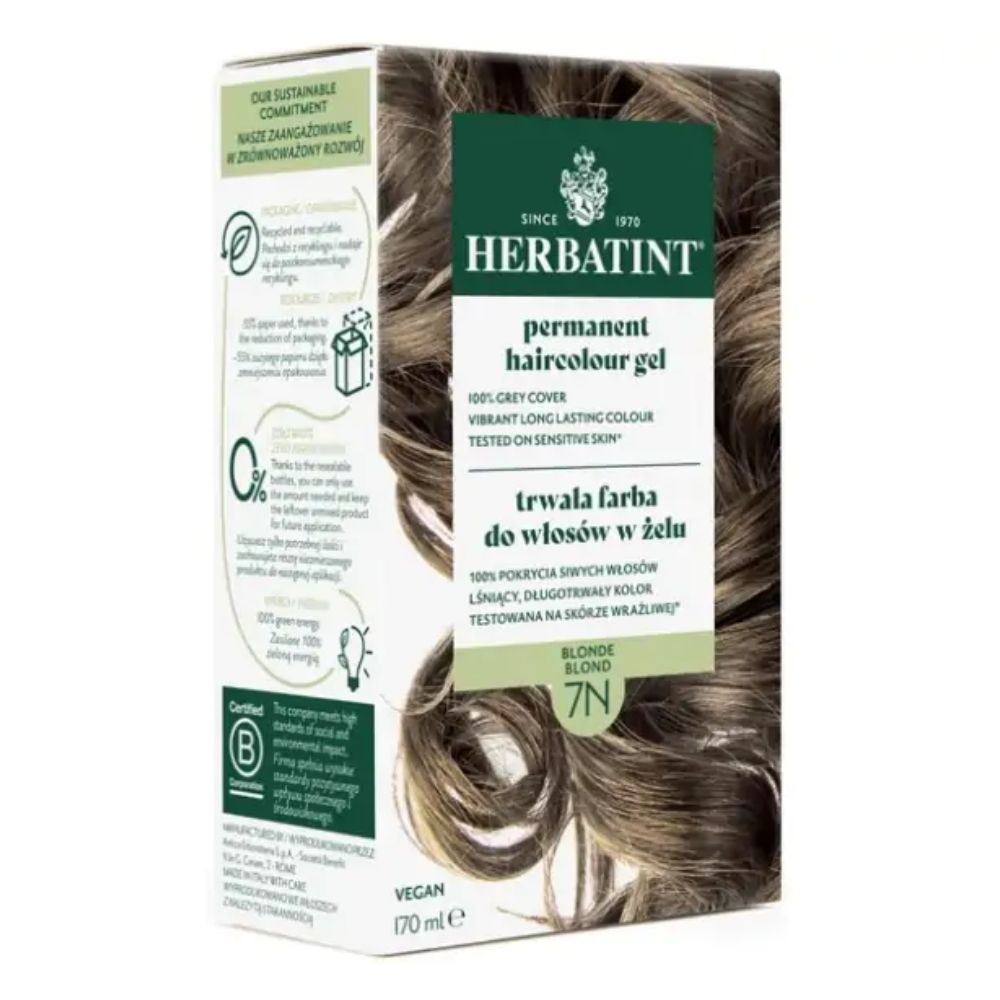 Herbatint Farba do włosów 7N blond 170 ml