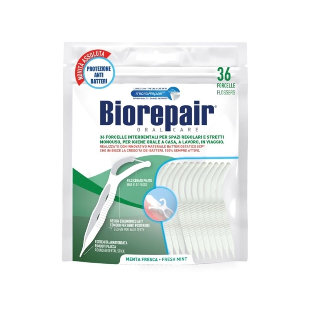 Biorepair Flosser z nicią dentystyczną 36 szt