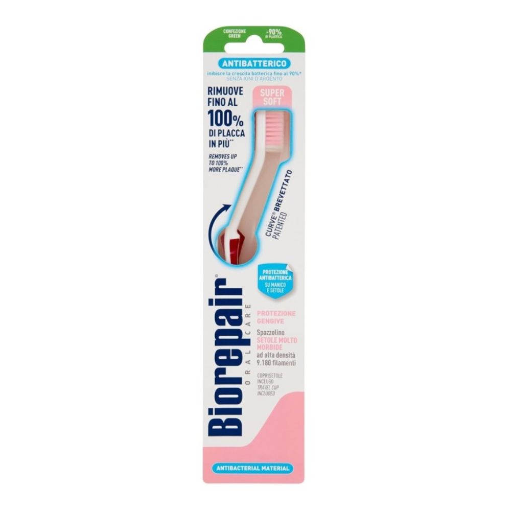 Biorepair Curve Zakrzywiona Szczoteczka do zębów Super Soft 1 szt