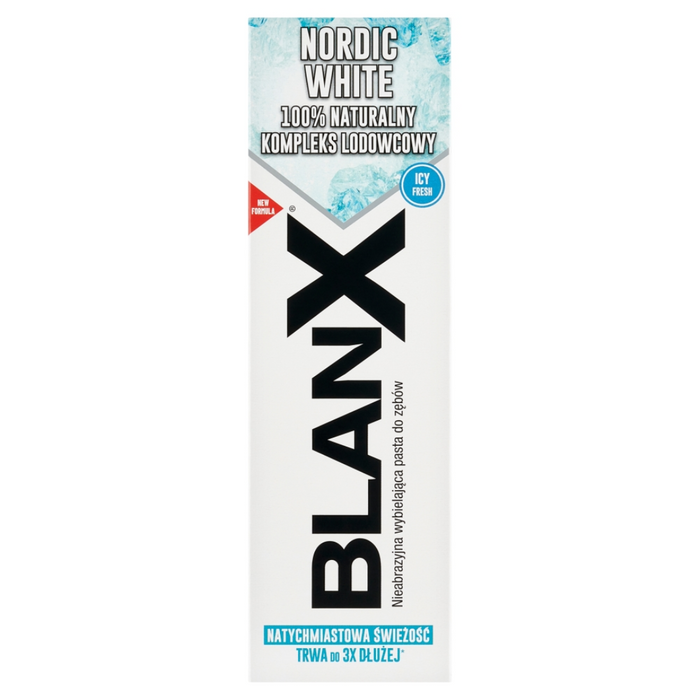 BlanX Nordic White Nieabrazyjna pasta do zębów 75 ml main product photo