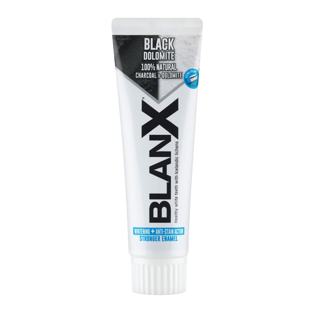 BlanX Black Dolomite wybielająca pasta do zębów z aktywnym węglem 75 ml