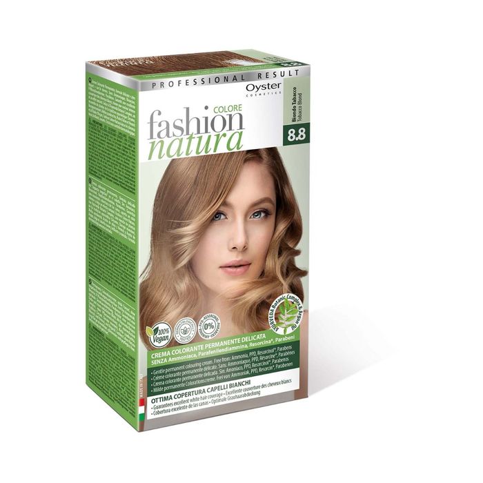 FASHION NATURA FARBA DO WŁOSÓW 8,8 JASNY TYTONIOWY BLOND main product photo