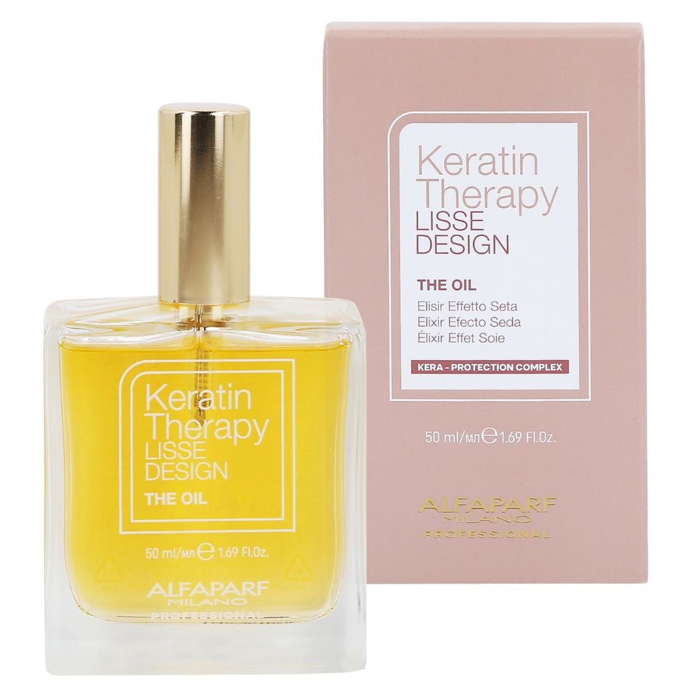Alfaparf Keratin Therapy Lisse Design Elixir olejek do włosów 50 ml