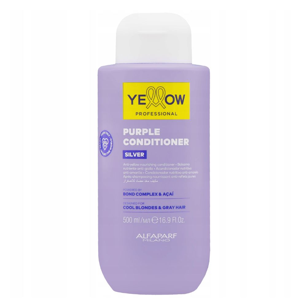 Alfaparf Yellow Silver Odżywka neutralizująca żółte refleksy 500 ml 