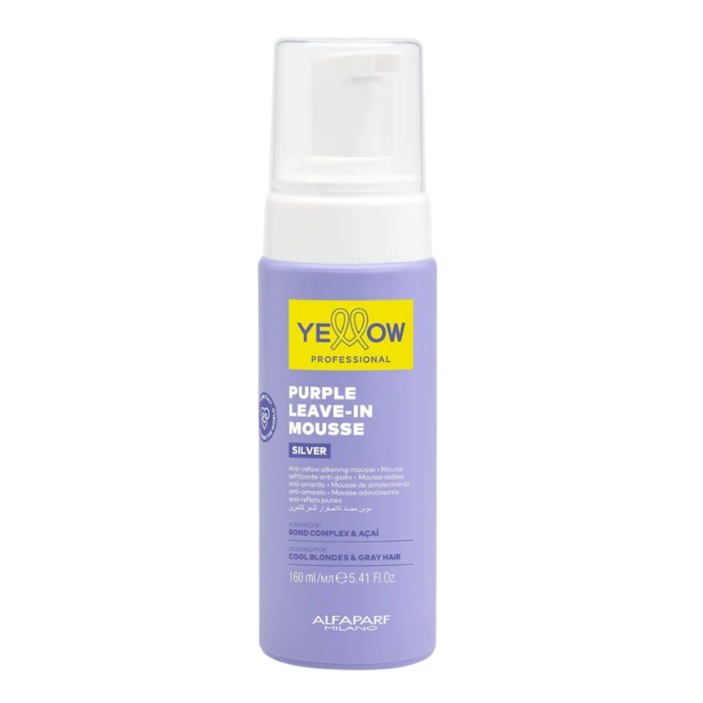 Alfaparf Yellow Silver Pianka do Włosów neutralizująca żółte refleksy 160 ml 