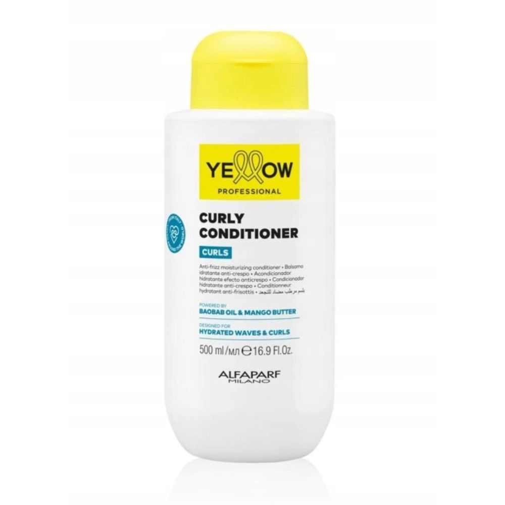 Alfaparf Yellow Curl Odżywka do włosów falowanych i kręconych 500 ml