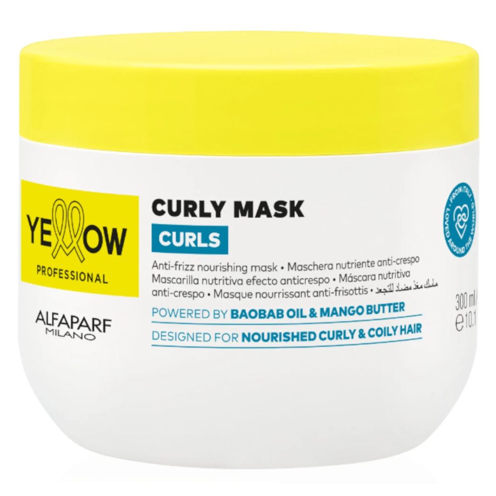 Alfaparf Yellow Curl Maska do włosów kręconych i falowanych 300 ml