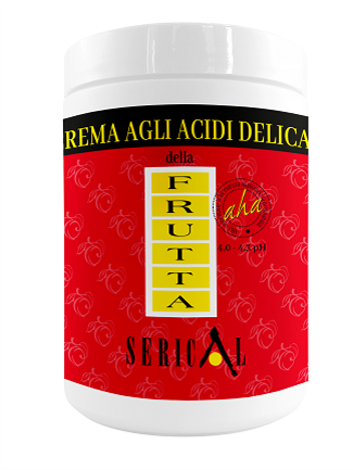 KALLOS SERICAL FRUTTA Crema agli acidi delicati della frutta maska do włosów farbowanych 1000 ml