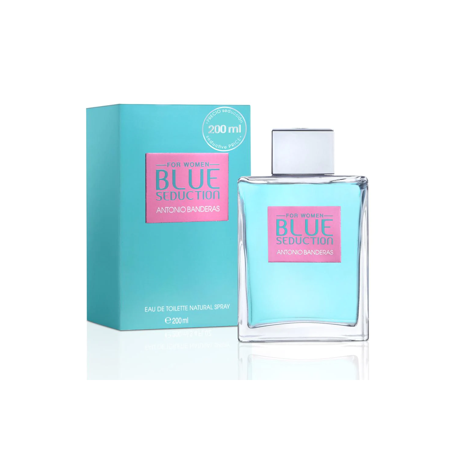 ANTONIO B.BLUE SEDUCTION WOMAN EDT 200ML main product photo
