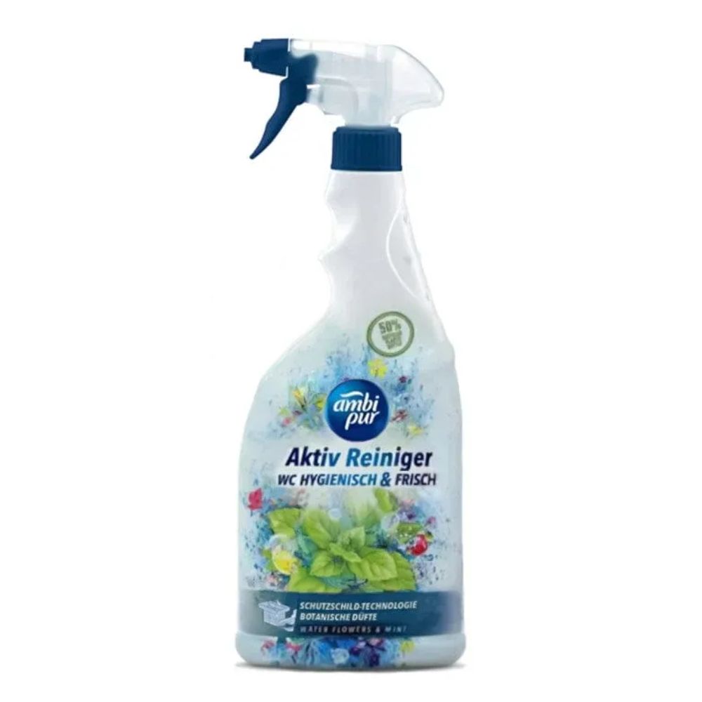 Ambi Pur pray do czyszczenia WC Mięta i Wodne kwiaty 750 ml