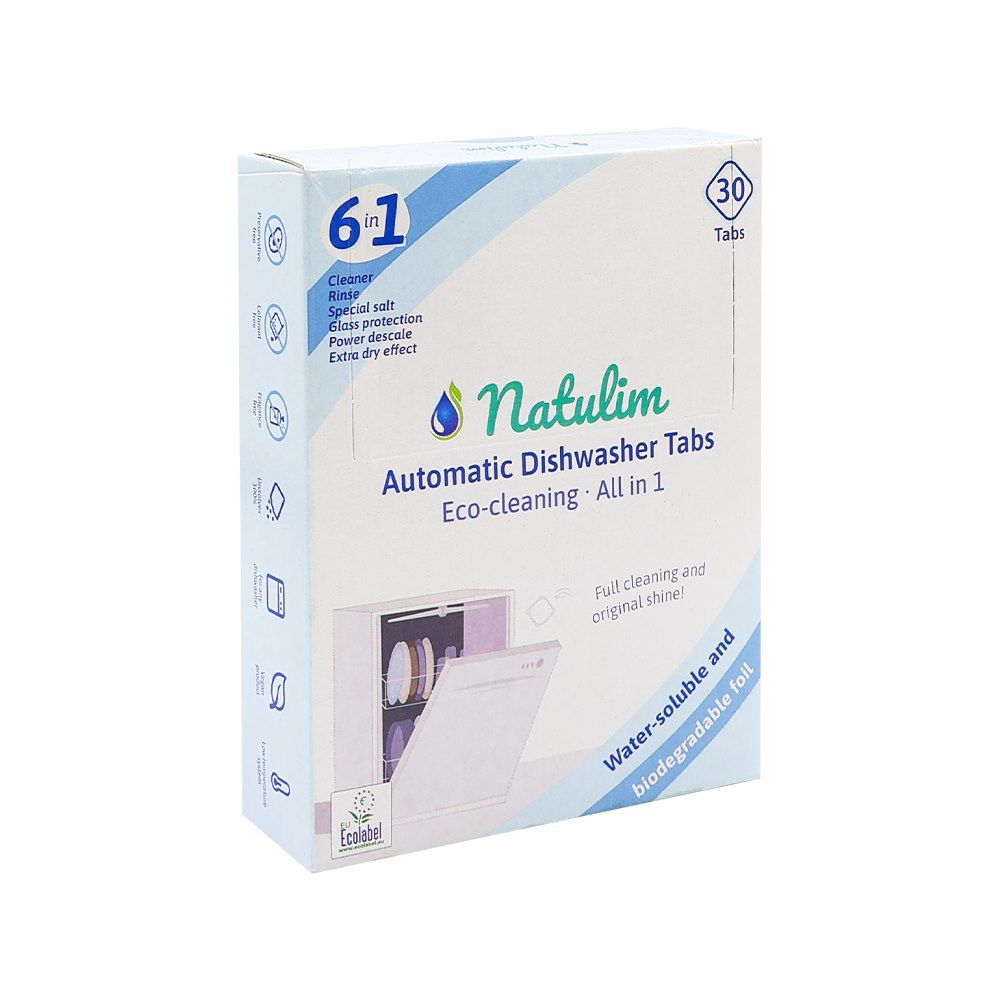 Natulim Eko tabletki do zmywarki 6w1 30 sztuk