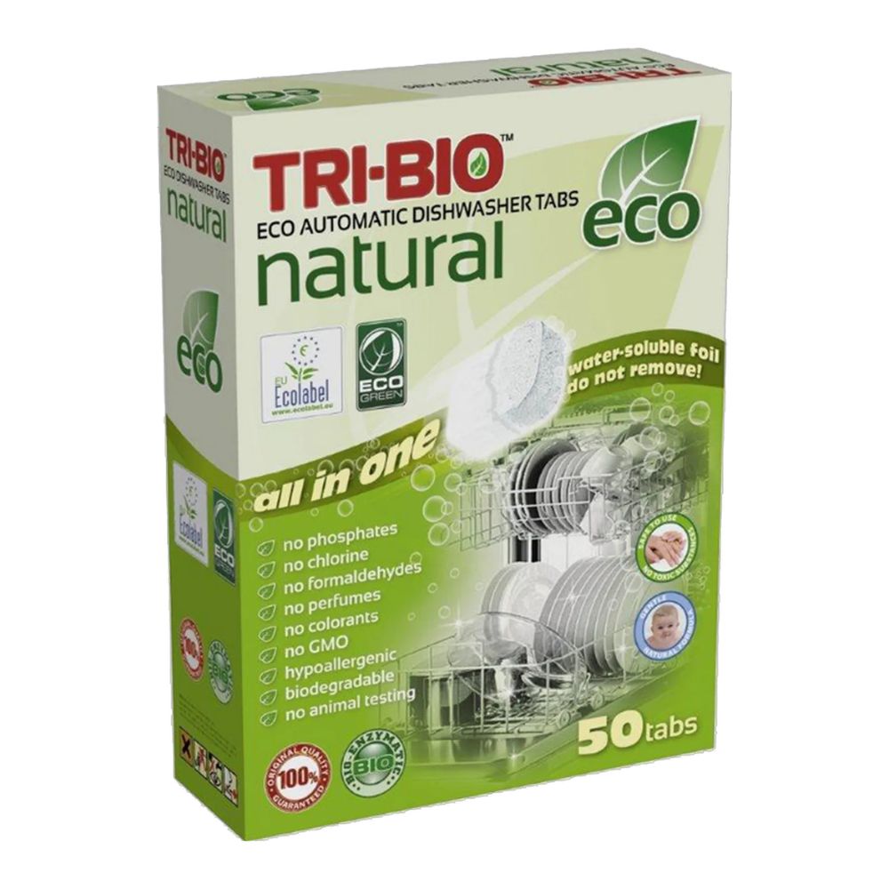 Tri-bio Tabletki do zmywarki All-in-one 50 szt