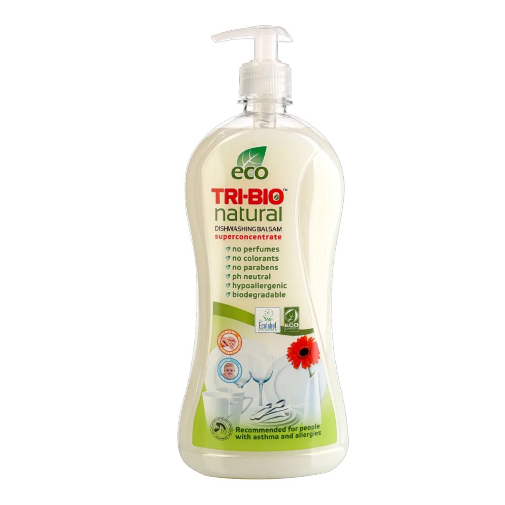Tri-Bio Płyn do mycia naczyń Ekologiczny Skoncentrowany Balsam 840 ml