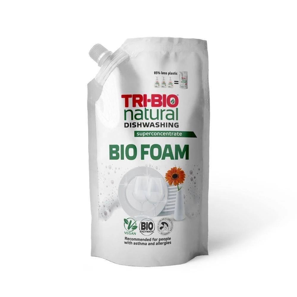 Tri-Bio Pianka do mycia naczyń refill 900ml