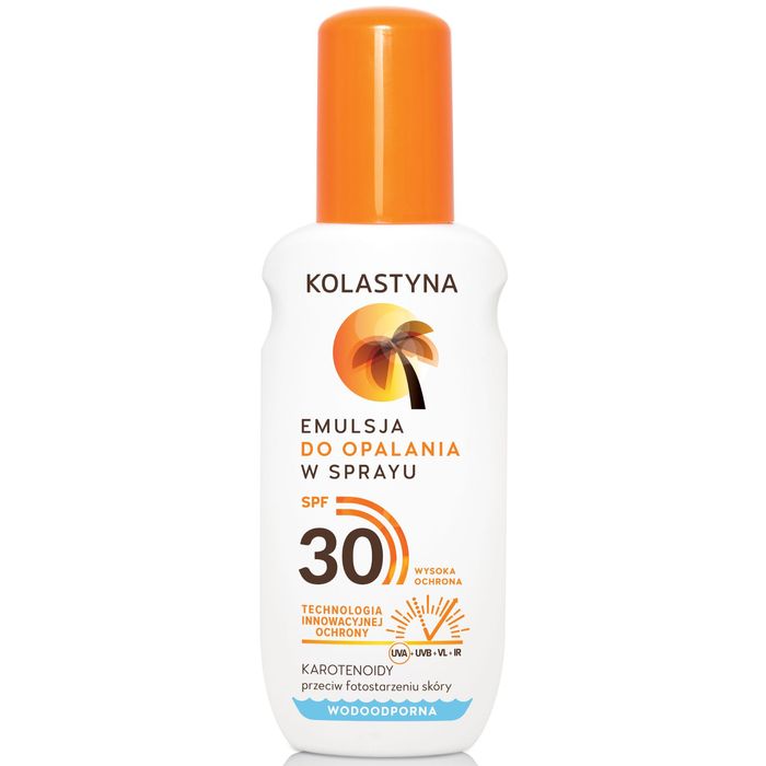 KOLASTYNA KOL EMULSJA Do OPALANIA SPRAY SPF30 150ML main product photo