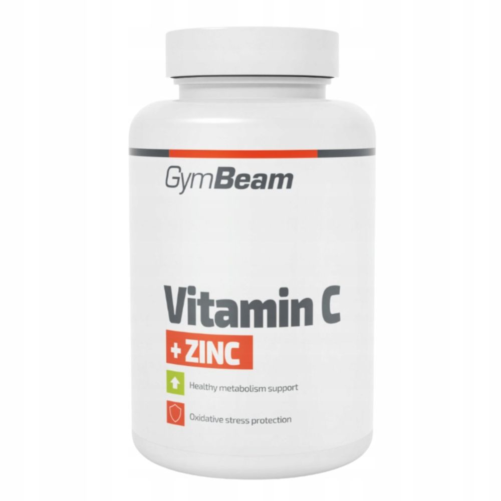 GymBeam Witamina C + Cynk 120 tabletek