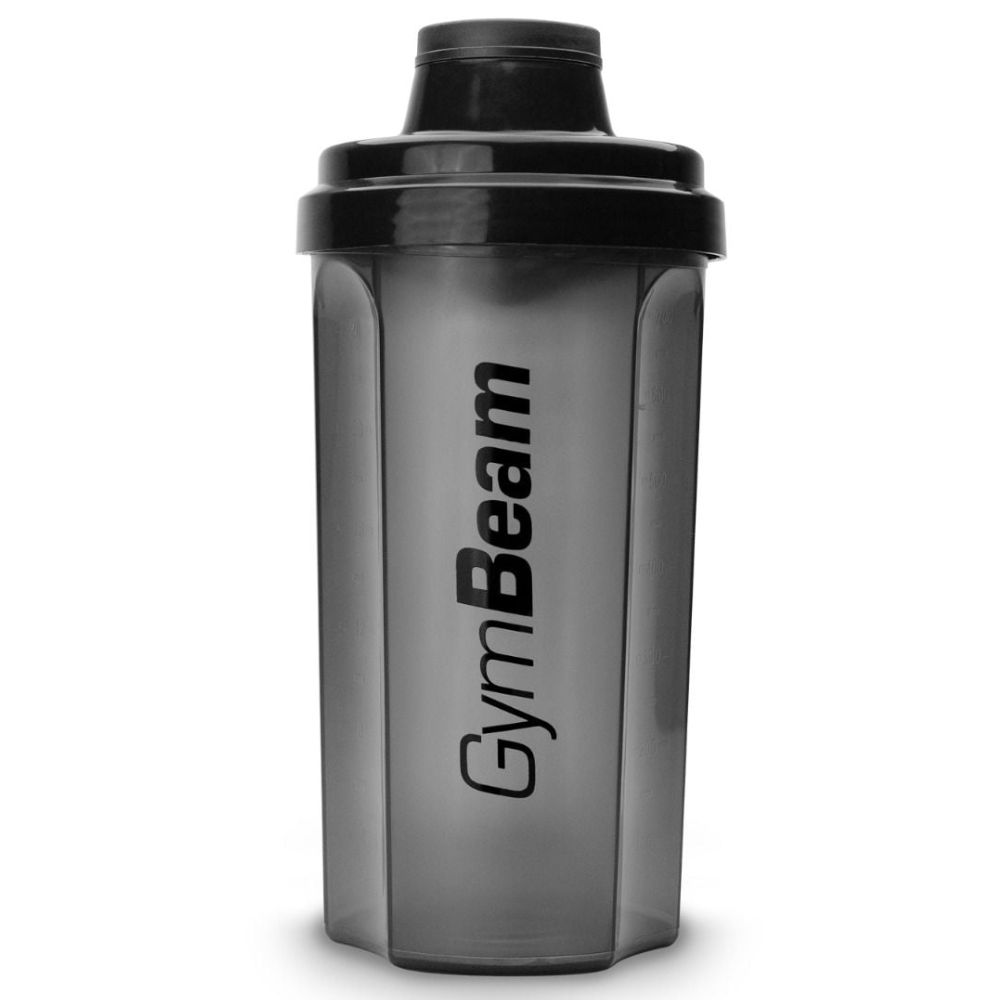 GymBeam Transparent Black szejker 700 ml