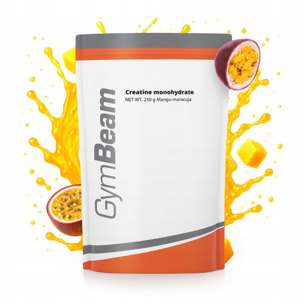 GymBeam 100% Monohydrat Kreatyny mangomaracuja 250g