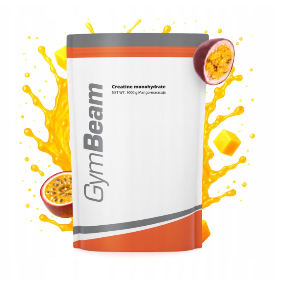 GymBeam 100% Monohydrat Kreatyny mangomaracuja 1000g