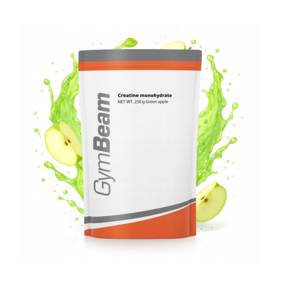 GymBeam 100% Monohydrat Kreatyny greenapple 250g