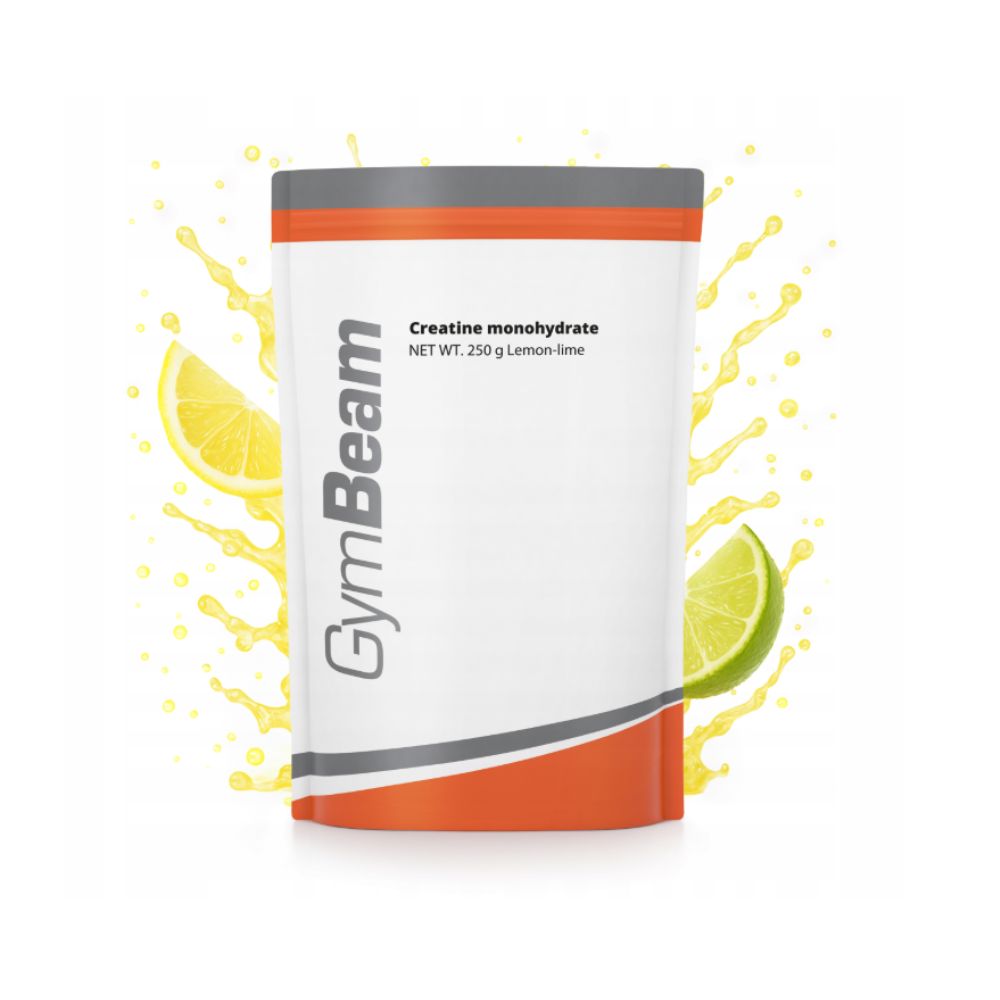 GymBeam 100% Monohydrat Kreatyny lemonlime 250g