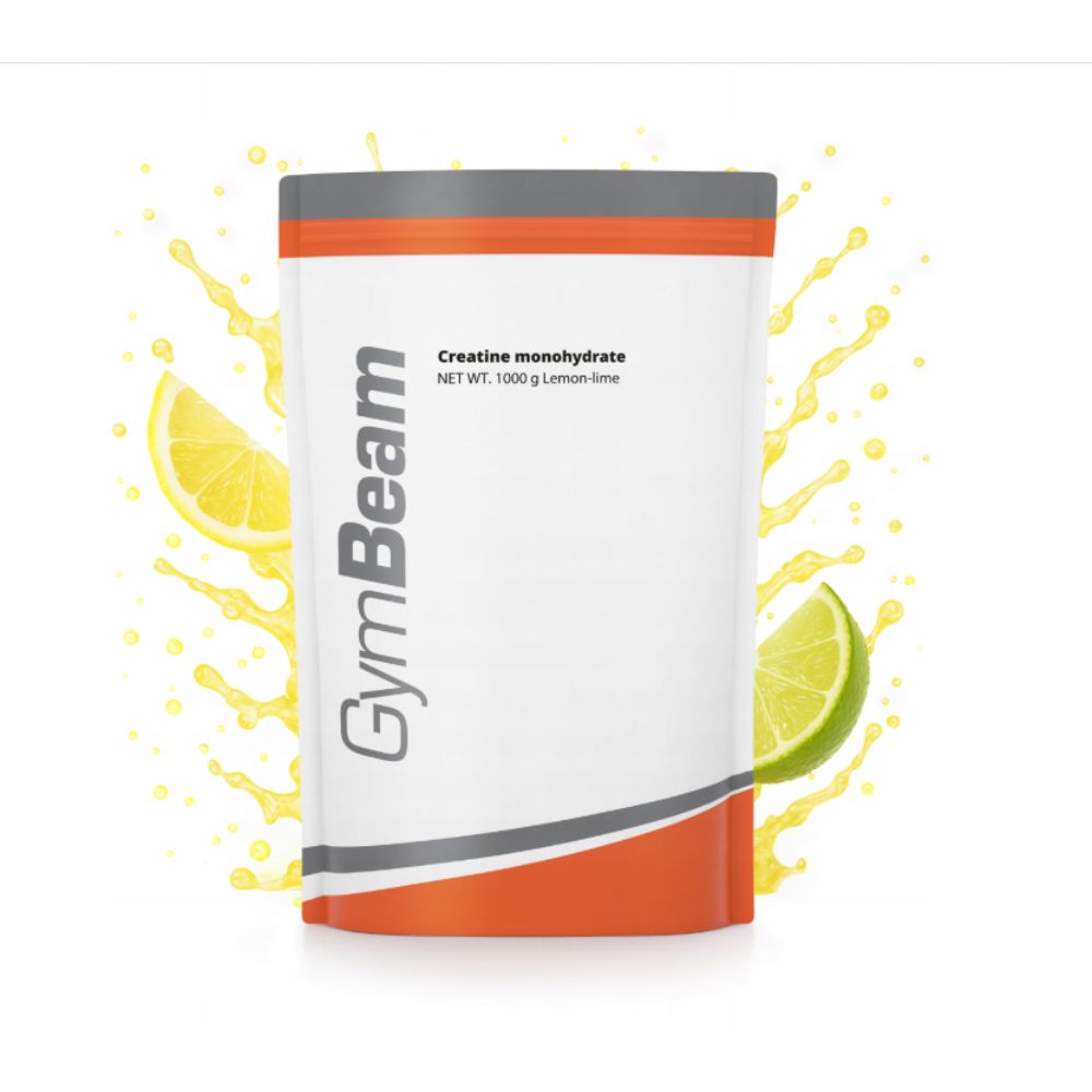 GymBeam 100% Monohydrat Kreatyny lemonlime 1000g