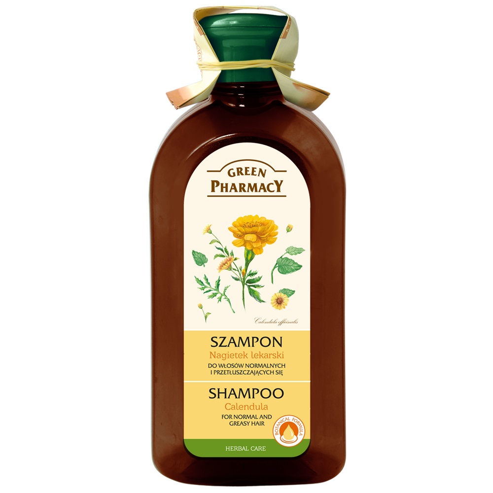 GREEN PHARMACY Szampon do włosów przetłuszczających Nagietek lekarski i rozmaryn 350ML main product photo
