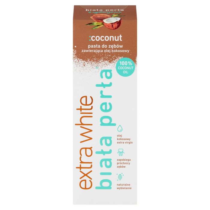 Biała Perła Coconut Pasta do zębów zawierająca olej kokosowy 75 ml main product photo