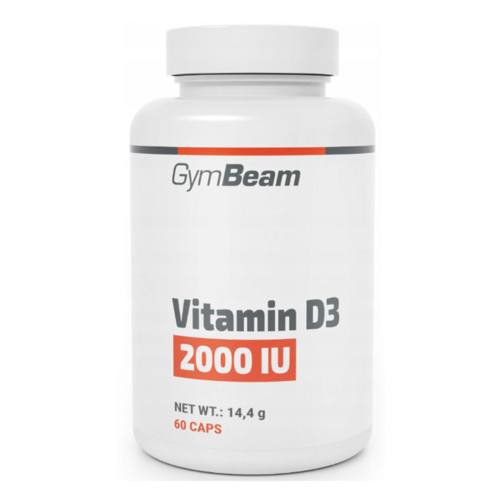 Witamina D3 2000 IU GymBeam 60 kaps