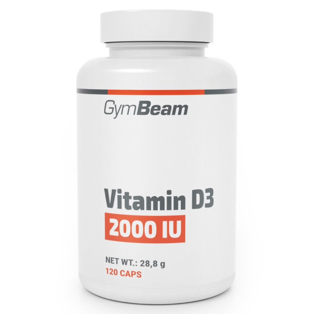 GymBeam Witamina D3 2000 IU 120 sztuk