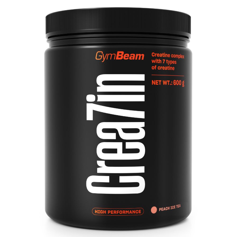 GymBeam Kreatyna Crea7in brzoskwiniowa herbata mrożona 600 g