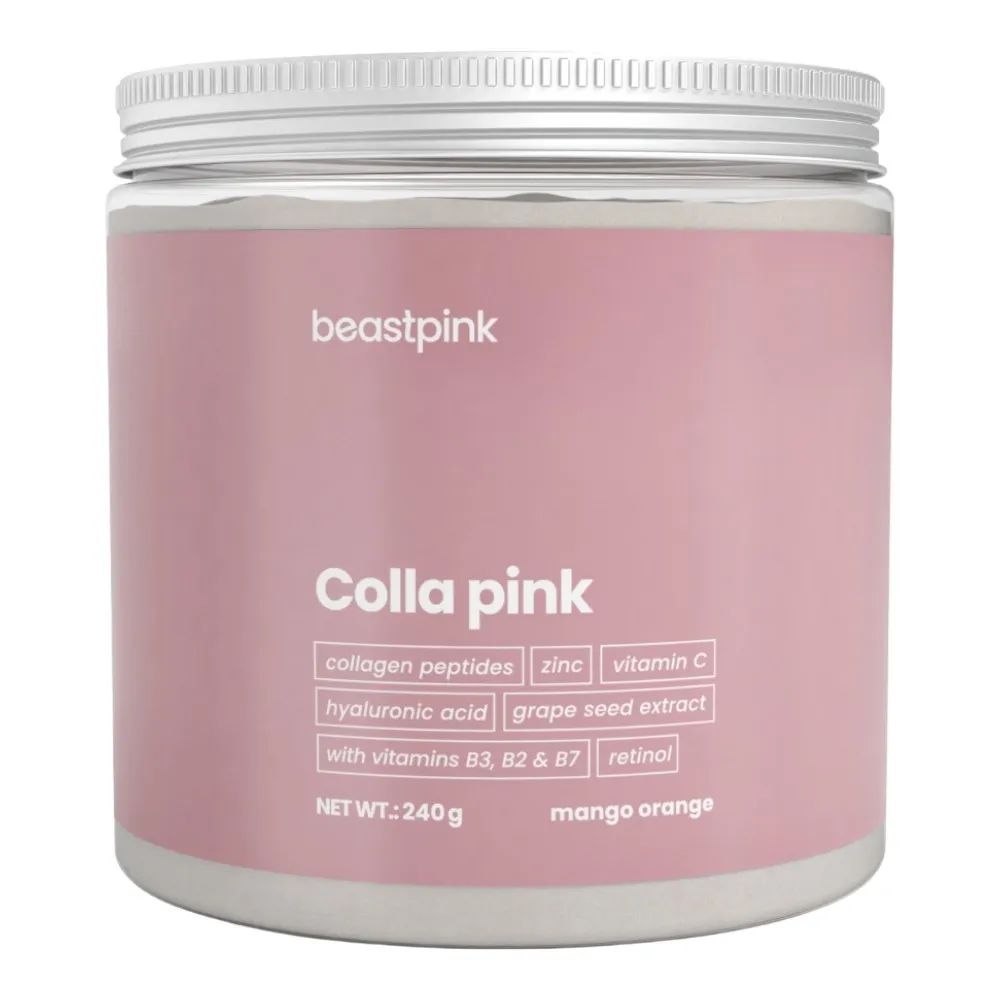BeastPink Colla Pink BeastPink pomarańcza mango 240 g