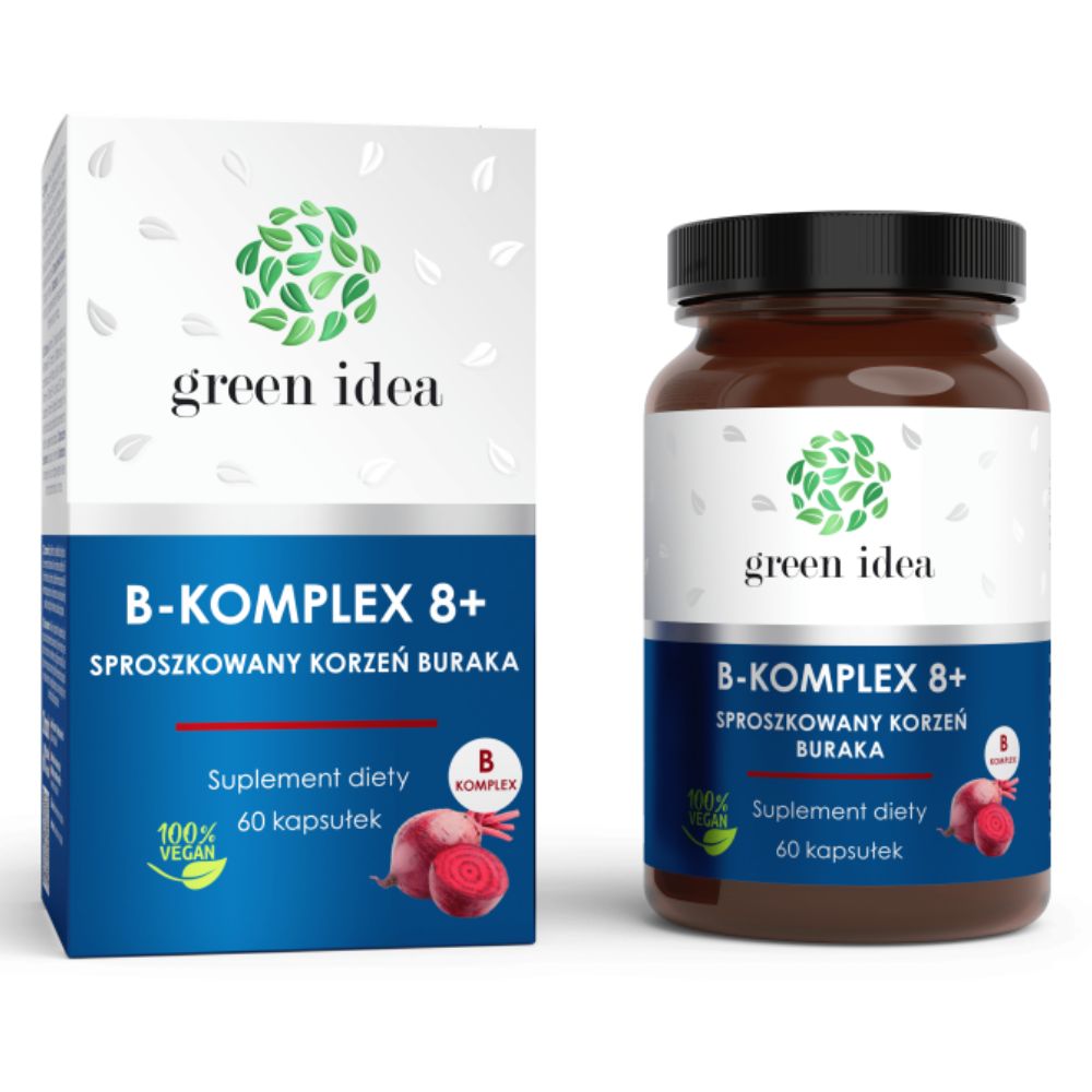Green Idea B-Complex 8+ suplement diety 60 kapsułek