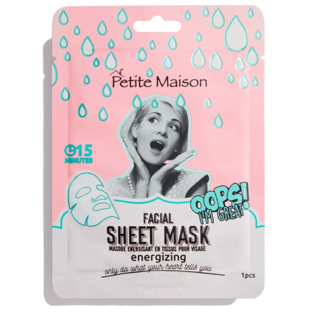 Petite Maison energetyzująca maska w płachcie 25 ml
