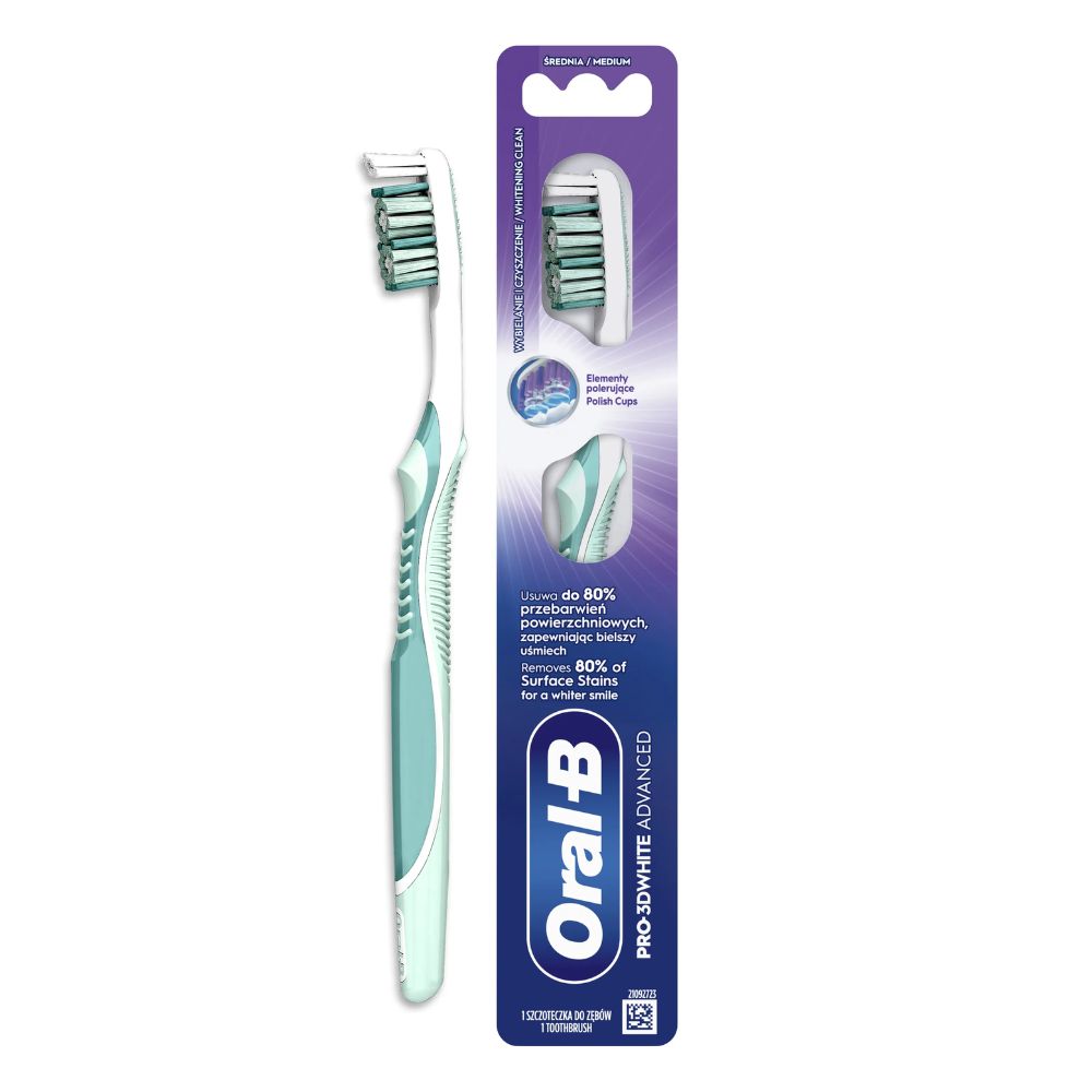 Oral-B Pro 3D White Advance szczoteczka do zębów 1 sztuka