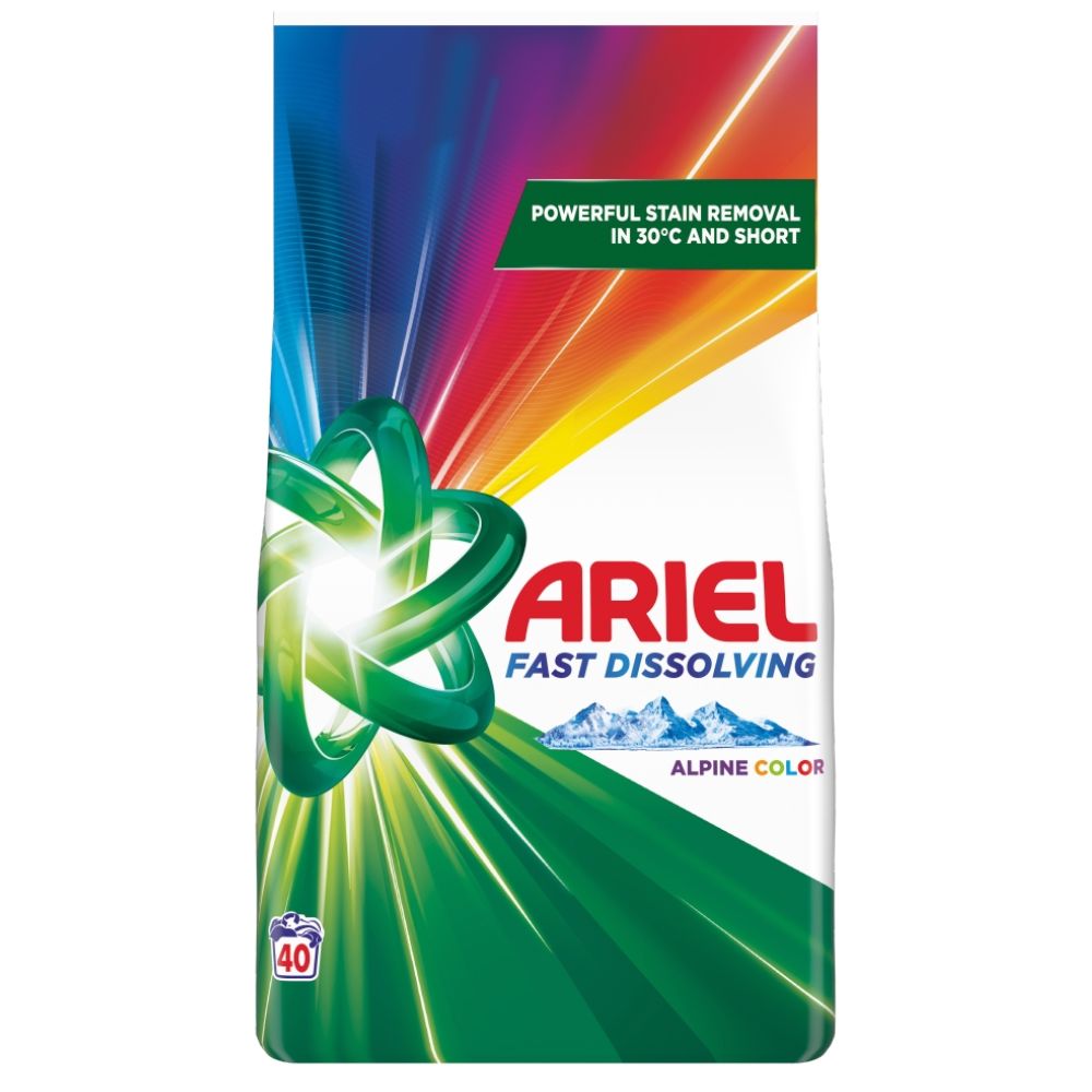 Ariel Fast Dissolving proszek do prania 2,2 kg