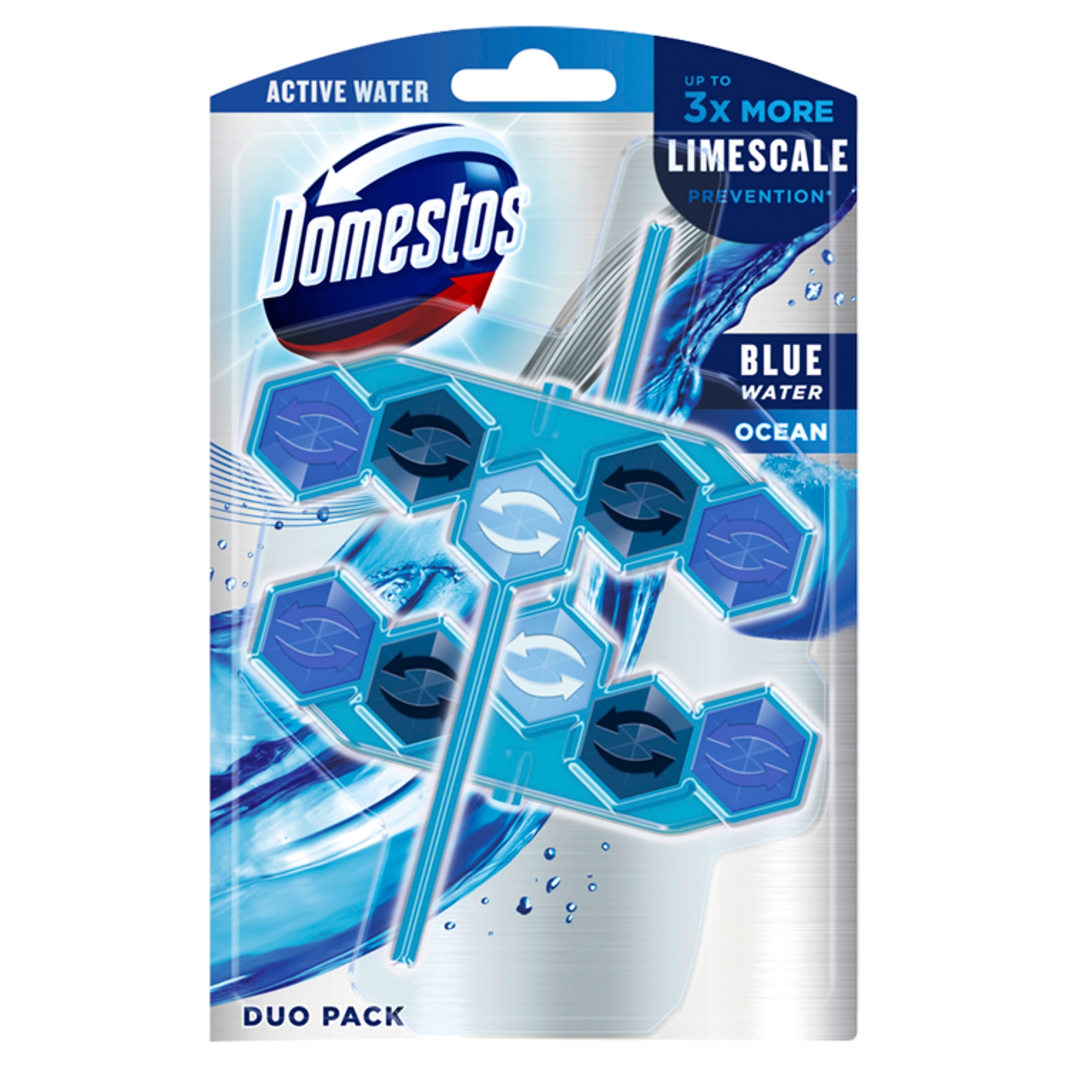 Domestos Ocean Kostka toaletowa 2 x 53 g main product photo