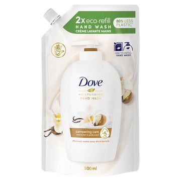 Dove Pampering Care Pielęgnujące mydło w płynie zapas 500 ml