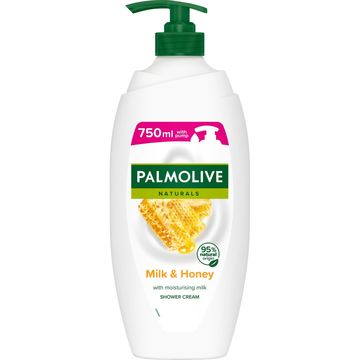 Palmolive Naturals Honey&Milk, kremowy żel pod prysznic mleko i miód 750ml