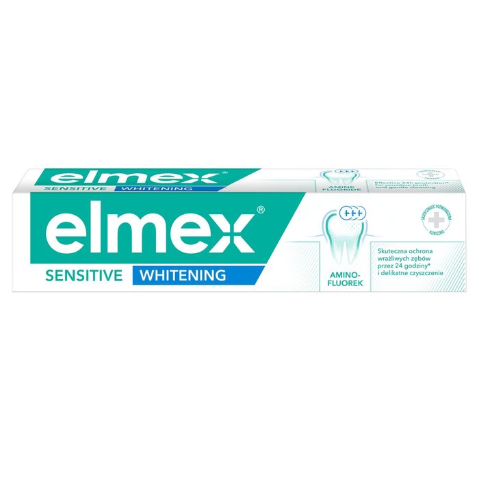 elmex Sensitive Whitening Pasta do zębów z aminofluorkiem 75 ml main product photo